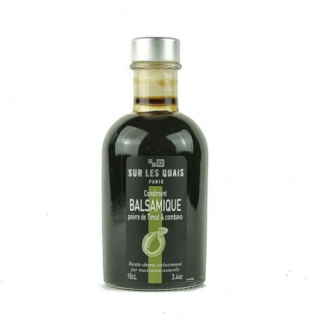 Condiment balsamique parfumé au poivre de Timut et Combava - 10cl