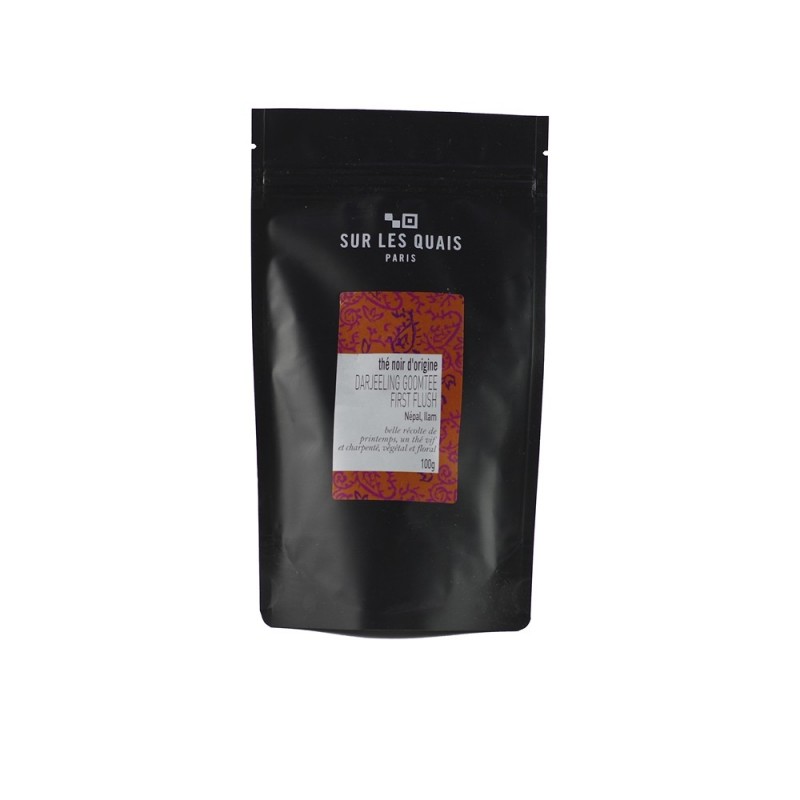 Darjeeling feuilles de Goomtee Firts Flush - Thé Noir d'Inde