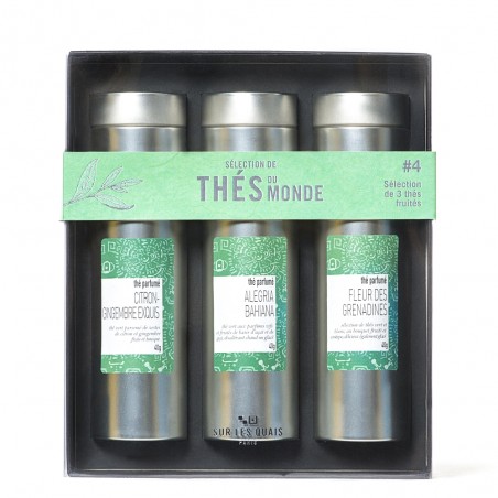 Coffret bois "terroirs d'Huiles" - 3 huiles d'olive de la Méditérranée