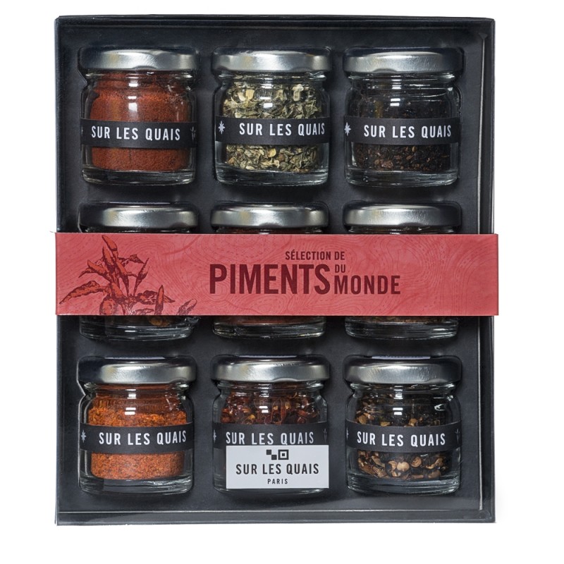 Coffret sélection Piments du Monde