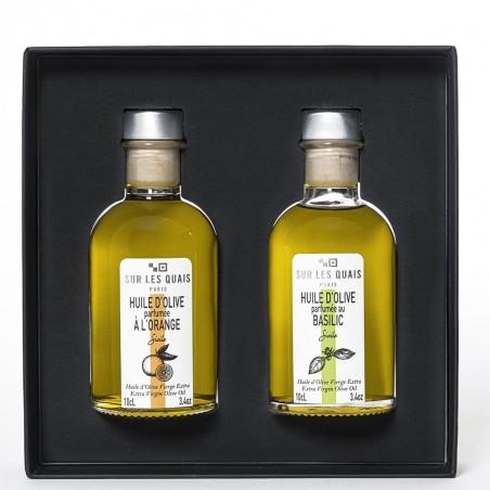 Coffret duo d'huile et vinaigre