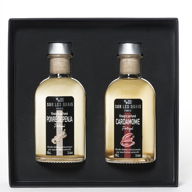 Coffret duo d'huile et vinaigre