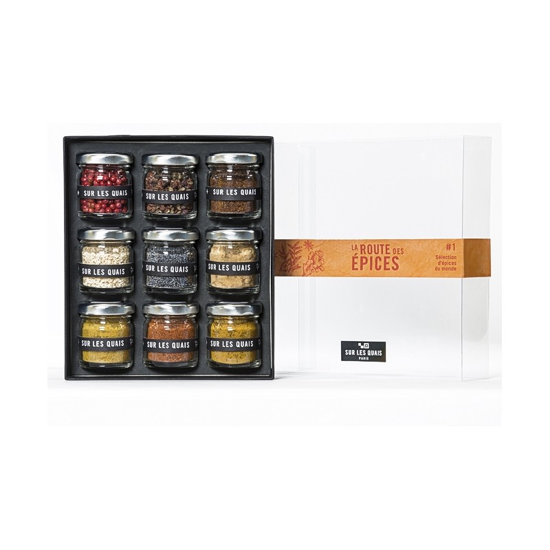 Coffret La Route Des Epices (9 Épices) sans bandeau