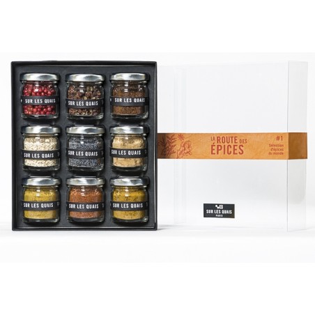 Coffret La Route Des Epices (9 Épices) sans bandeau