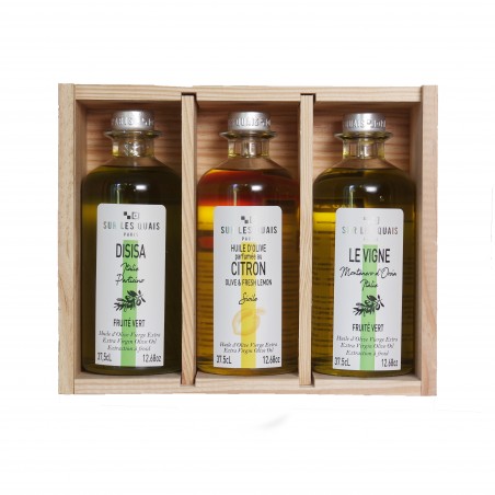 Coffret Découverte Huiles d'Olive d'Italie Coffret Découverte Huiles d'Olive d'Italie