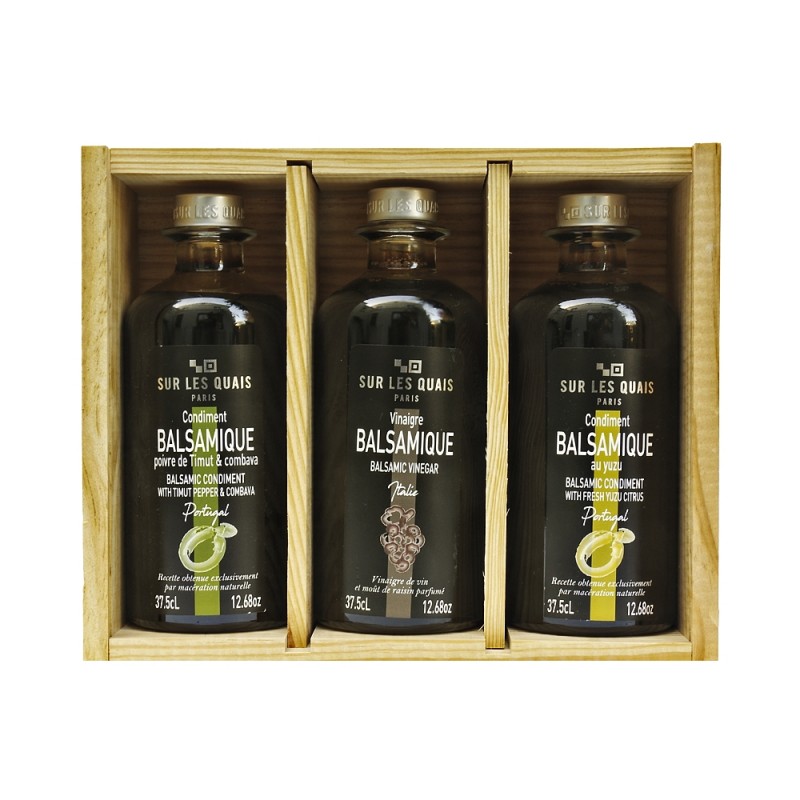 Coffret 3 Vinaigres