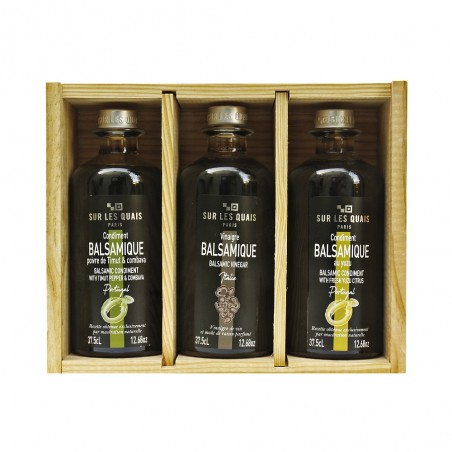 Coffret 3 Vinaigres Coffret 3 Vinaigres
