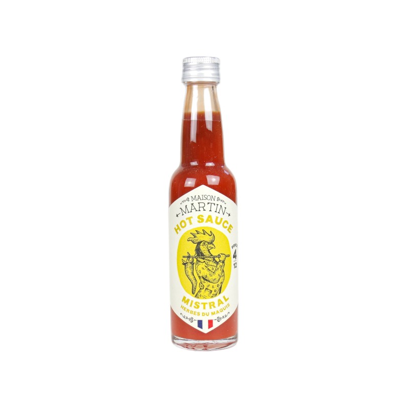 Hot sauce mistral herbes du maquis - 100ml