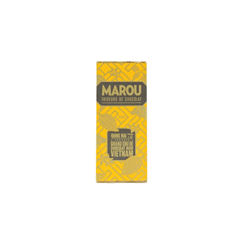 Tablette de chocolat Marou (jaune) - PM