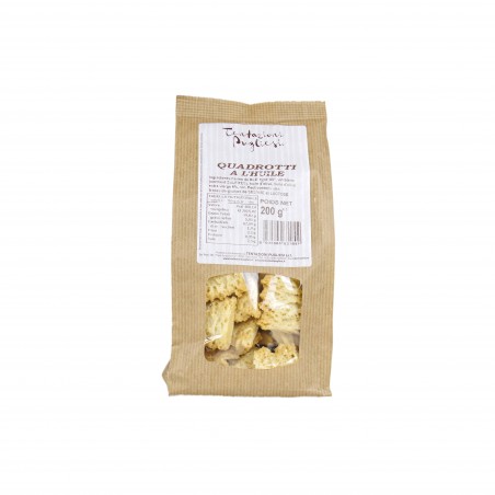 Quadrotti à l'huile - 200g Quadrotti à l'huile - 200g