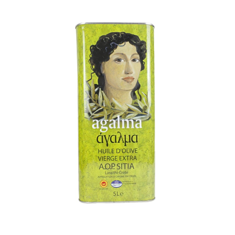 Huile d'Olive Agalma (Crète) - Bidon de 5L