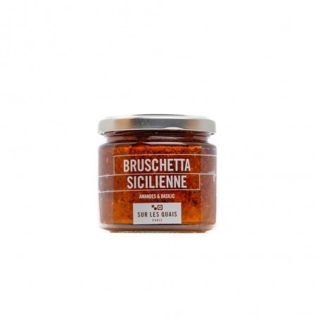 Bruschetta Sicilienne, amandes et basilic - 190g