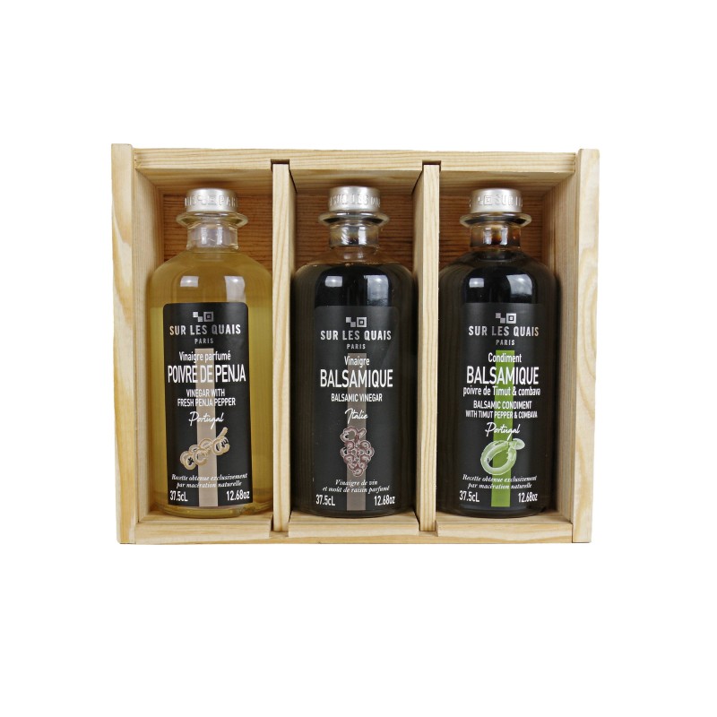 Coffret découverte 3 Vinaigres