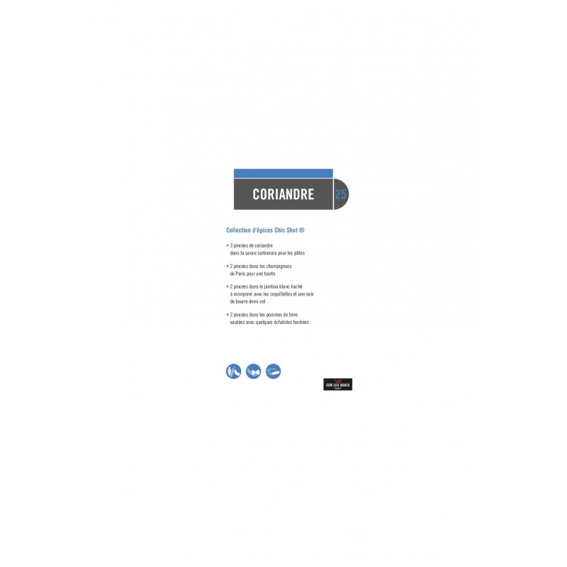 Data Sheet Product - CORIANDER