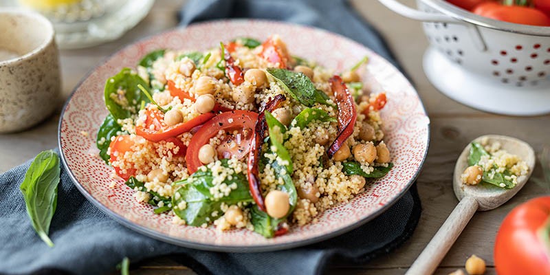 Salade de pois chiches aux épices marocaines Salade de pois chiches aux épices marocaines