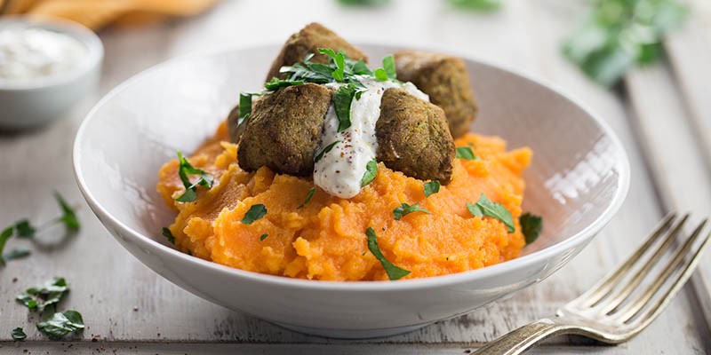 Falafels sauce au yaourt et sumac Falafels sauce au yaourt et sumac